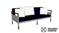 Skyfolding - Sofá Três Lugares A80*L200*P79 - DonaFlor