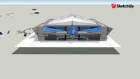 Multi-sport Baseball and Football Concept Stadium (In-progress)