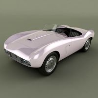 Arnolt Bristol 1958 3D Model