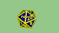 Dice d20 / Kość k20