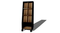 Shop Pro Présentoir de magasin indus en manguier et métal noir REF 179855 PRIX 489.00