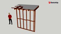 Batten overhang