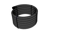 CORRUGATED TUBE ROLL FOR CABLE PASSAGE