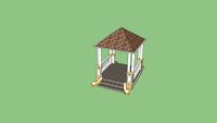 SUMMERHOUSE OR GAZEBO