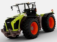 Claas Xerion 2014 3D Model