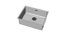 Lanesto rvs spoelbak 915