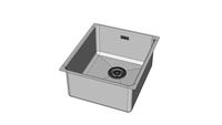 Lanesto rvs spoelbak 912