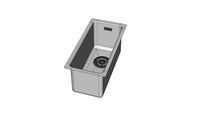 Lanesto rvs spoelbak 911