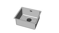 Lanesto rvs spoelbak 910