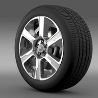 RangeRover Hybrid wheel 3D Model