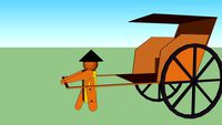 robot tira carreta