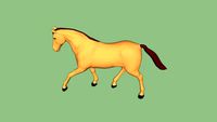 Blonde Horse