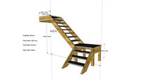 Staircase with ramp