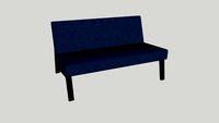 Sofa Love Seat - Bare 2 Seat Sofa by Nienkamper