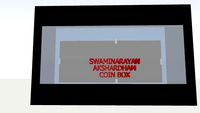 Swaminarayan Akshardham Coin Box