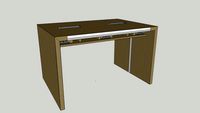 Table - PowerBar 60'w x 42'd x 43'h by Bernhardt Design