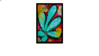 Quadro Retangular Abstrato - Frô, por Francine Mazzotte - Galeria Mango Arts