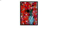 Quadro Retrato Abstrato - Colorado, por Francine Mazzotte - Galeria Mango Arts