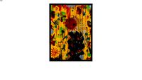 Quadro Retrato Abstrato - Yellow, por Francine Mazzotte - Galeria Mango Arts