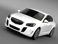 Holdel Insignia VXR 2015 3D Model