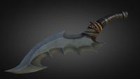 Download free Ancient Dagger 3D Model