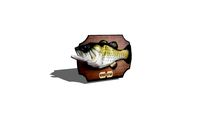 Wall-mounted Singing Bass Fish