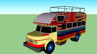 Camión Bus de Haiti