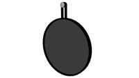 Foster 24in. Mirror in Cathedral Ebony by Modloft