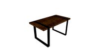 Madelyn Urban Blend Wood Dining Table wayfair