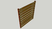 houten schutting