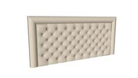 Headboard capitone studs