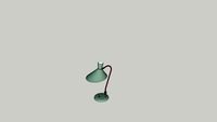 Bloom Table Lamp, dusty green - Warm Nordic - design by Svend Aage Holm-Sørensen, 1950