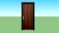 Single Leaf Wood Door