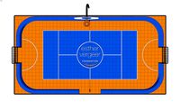ESHTER VERGEER FOUNDATION 14,6 X 7,7 METER TENNIS HOCKEY VOLLEYBAL VOETBAL HANDBAL BASKETBAL.skp