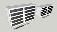 Schuifdeur kasten design kast