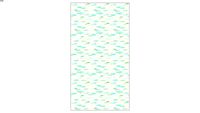 branco.PAPEL DE PAREDE PEIXE AZUL E VERDE SANDRA JÁVERA