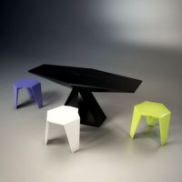 Vondom Vertex stool 3D Model