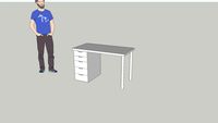 Ikea Linnmon/Alex Desk