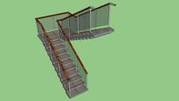 Escalera con Barandal