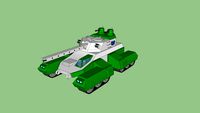 Cornerian Battle Tank (Lylat Wars)