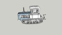 Dozer Chtz DT 75 Année1987