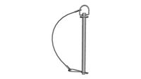 Clevis Pin with Lanyard