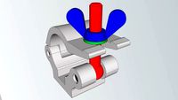 Milos Cell 201 Half coupler for 48-50mm tubes
