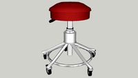 Adjustable Surgeon Stool