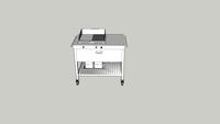 Outdoor Alpes Inox 100 cm