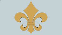 Fleur De Lis Wall Art