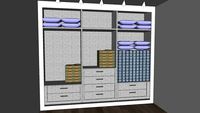 Bedroom cabinet Dress