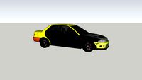 proton wira sedan modified