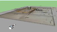 Orla Truck loading and unloading station