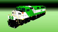 GO Transit Electro Motive Division F59PH (GO Transit 522)